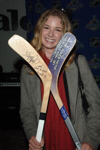 Emily VanCamp at the Stanley Cup Playoff Party.