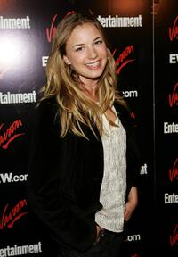 Emily VanCamp at the Entertainment Weekly and Vavoom's Network Upfront party.