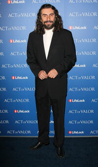 Alex Veadov at the California premiere of "Act Of Valor."