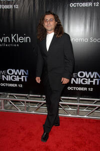 Alex Veadov at the New York premiere of "We Own The Night."