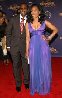 Courtney B. Vance and Angela Bassett at the Film Life's 2006 Black Movie Awards.