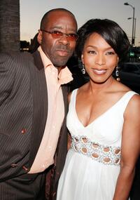 Courtney Vance and Angela Bassett at the premiere of "Tyler Perry's Meet The Browns."