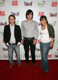 Pablo Hernandez, Jesse Kelly and Isidra Vega at the CineVegas Film Festival.