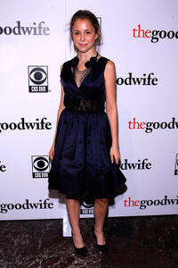 Makenzie Vega at the 2nd Season premiere and Season 1 DVD launch party of "The Good Wife" in New York.