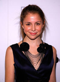 Makenzie Vega at the 2nd Season premiere and Season 1 DVD launch party of "The Good Wife" in New York.