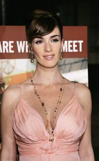 Paz Vega at the Los Angeles premiere of "10 Items Or Less."