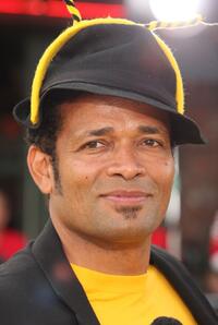 Mario Van Peebles at the premiere of "Bee Movie."