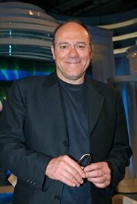 Carlo Verdone at the television show to promote "Manuale d Amore."