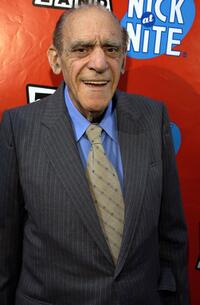 Abe Vigoda at the TV Land and Nick at Nite Upfront in "The Bat Cave."