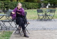 Pihla Viitala at the 5th International Rome Film Festival in Italy.