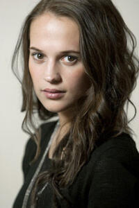 Alicia Vikander at a photo call for the 61st Berlin Film Festival.