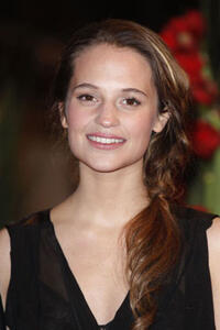 Alicia Vikander at the premiere of "A Royal Affair," at the Berlin Film Festival.