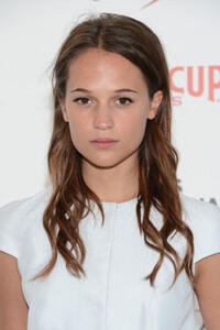 Alicia Vikander at the Hamptons Film Festival.