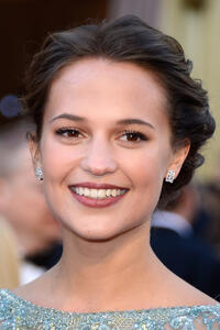 Alicia Vikander at the 85th Annual Academy Awards.