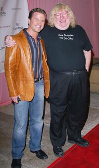 Josh Fountain and Bruce Vilanch at the Lambda Legal Liberty Awards.