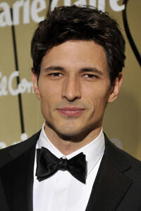 Andres Velencoso at the Marie Claire Prix de la Moda Awards 2010 in Spain.