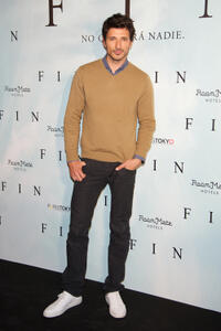 Andres Velencoso at the photocall of "Fin" in Spain.