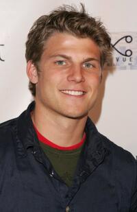 Travis Van Winkle at the REEL Lounge Retreat at Point De Vue Salon.