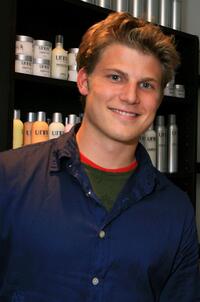 Travis Van Winkle at the REEL Lounge Retreat at Point De Vue Salon.