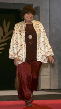 Agnes Varda at the 58th International Film Festival.