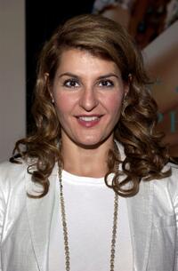 Nia Vardalos at the National Resources Defense Council Action Forum and Ralph Lauren Fragrances BioGem EcoSalon luncheon.