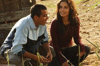Luis Fernando and Leonor Varela in "Sleep Dealer."