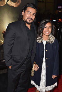 Jacob Vargas at the California premiere of "The 33."