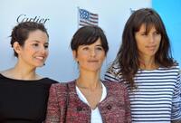 Louise Monot, Romane Bohringer and Maiwenn at the 35th edition of the American Film Festival of Deauville.