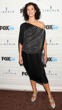 Indira Varma at the Fox's Fall Eco-Casino party in California.