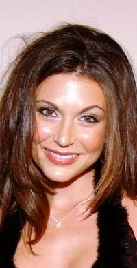 Cerina Vincent at the opening of "The Highlands."