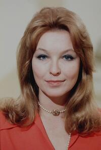 Portrait of French actress Marina Vlady taken in Paris.