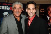 Frank Vincent and writer Steven Prigge at the celebration for Vincent's new book "A Guy's Guide To Being a Man's Man."