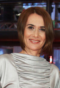 Clara Voda at the Berlin premiere of "Eu Cand Vreau Sa Fluier, Fluier" during the 60th Berlin Film Festival.