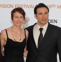Valerie Bonneton and Bruno Salomone at the closing ceremony of the 2009 Monte Carlo Television Festival.