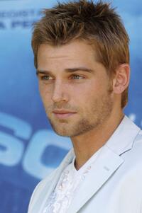 Mike Vogel at the Italian premiere of "Poseidon."