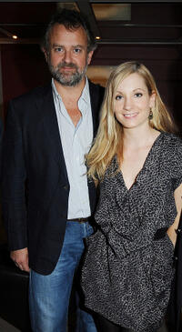 Hugh Bonneville and Joanne Froggatt at the screening of ITV's Downton Abbey in London.