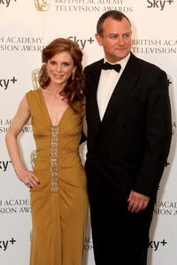 Emilia Fox and Hugh Bonneville at the British Academy Television Awards 2008.