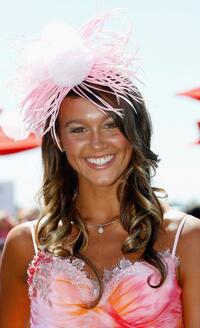 Sharni Vinson at the Junior Kids Fashions on the Field event during the 2005 Emirates Stakes Day.