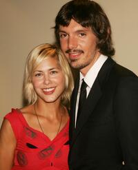 Nicole Vicius and Lukas Haas at the premiere of "Last Days."