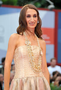 Giselda Volodi at the premiere of "The Master" during the 69th Venice Film Festival.