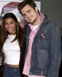 Christina Vidal and David Cohen at the special premiere of "Lloyd."