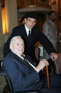 Author Gore Vidal and David Mamet at the PEN USA Annual LitFest Awards Gala.