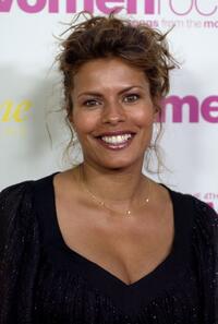 Lisa Vidal at the "WOMEN ROCK" fourth annual concert for the fight against breast cancer.