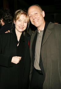Mark Blum and his wife at the after party of "See What I Wanna See."