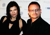 Ali Hewson and Bono at the Raisa Gorbachev Foundation Party.