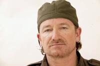Bono talks at the "46664 - Give One Minute of Your Life to AIDS" concert.