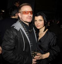 Bono and Ali Hewson at the EDUN Fall/Winter 2008 Nocturne Collection.
