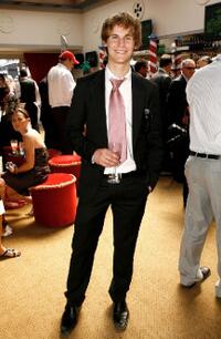 Rhys Wakefield at the Melbourne Cup Carnival 2007, Emirates Stakes Day.