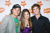 Mark Furze, Charlotte Best and Rhys Wakefield at the Nickelodeon Australian Kids Choice Awards 2007.