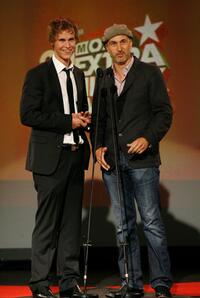 Rhys Wakefield and Director Craig Gillespie at the 2008 Movie Extra FilmInk Awards.